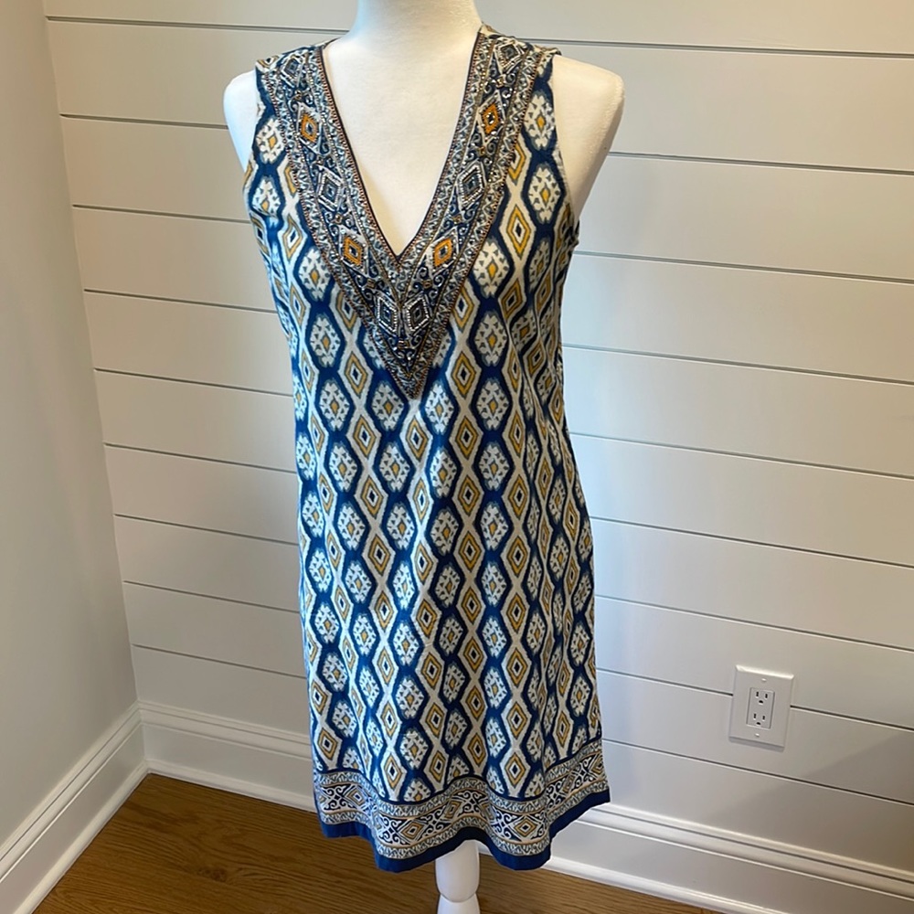 Bella Tu womens v- neck dress